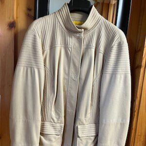 St. John Lambskin Jacket